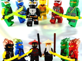 LEGOpower - Uyumlu Ninjago Minifigür 4 Seti