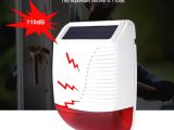 Wifi Solar Alarm Siren Güneş Enerji Şarjlı sonoff