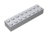 LEGO Uyumlu Yapı Taşı 2x8 Krem Renk