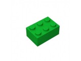 LEGO Uyumlu Yapı Taşı 2x3 Yeşil