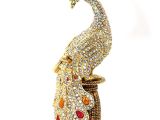 Swarovski Taşlı Tavuskuşu Model 4