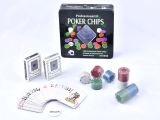 Poker Oyunu 100 Chip Ve 2 Adet İskambil Kağıt Setine Sahip Poker Oyunu No 1 