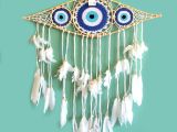 Rüya Kapanı Dream Catcher Göz Tasarımı Model 4 