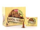 Sandal Vanilla Aromalı Konik Tütsü