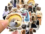 Sevimli Köpek Çıkartmaları Laptop Notebook Tablet Sticker Seti