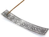 Metal Kayık 7 Çakra (Chakra) Tütsülük 