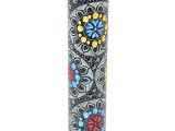 Obsidian Taşı İşlemeli Kule Tütsülük Model 6 