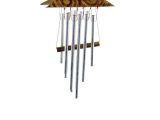 Bambu Metal Çanlı Rüzgar Çanı 