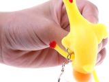 Squishy Yumurtlayan Tavuk Anahtarlık
