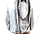 Polyester Saruman Büst 