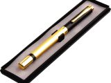 Kutulu Metal Roller Gold Siyah Kalem 