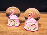 Mini Işıklı Flamingo Kar Küresi