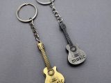 Metal Gitar Anahtarlık