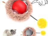 Tüylü Şarjlı Kedi Oyuncağı 