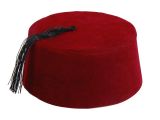 Bordo Renk Osmanlı Fesi 7 No 8-10 Yaş