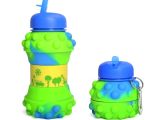 Pop-It Detaylı Akordiyon Su Şişesi