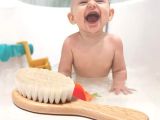 Keçi Kılı Organik Bebek Banyo Tarağı