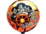 Kuru Kafalı Korsan Halloween Folyo Balon