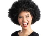 Siyah Renk Kıvırcık Afro Bonus Parti Peruğu