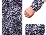 Açık Renk Leopar Baf Bandana Maske