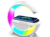 Kablosuz Şarj Standlı RGB Hoparlör