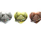 Yöresel Sultanahmet Magnet Kalp Tasarımlı 