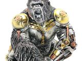 Steampunk Polyester King Kong Figürü 