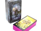 Metal Kutulu Tarot Kartı Witches Tarot