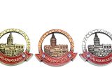İstanbul Temalı Metal Magnet Galata Kulesi Yuvarlak Tasarım
