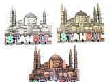 İstanbul Temalı Metal Magnet Model 6 