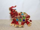 Swarovski Taşlı Minik Figür - Fil 