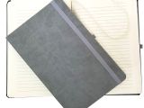 Gri Renk Deri Defter