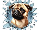 Fulcar French Bulldog Araç Stickerı