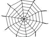 Halloween Cadılar Bayramı Örümcek Ağ Dekor Siyah
