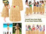 Hawaii Tarzı Hula Eteği – 60 cm Hasır Natural Etek