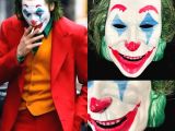 Joaquin Phoenix Joker Maskesi Yeşil Saçlı