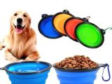 Katlanabilir Kedi Köpek Mama-Su Kabı
