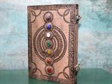 Taşlı Deri Defter Model 13 