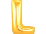 Altın Sarısı Kalp Folyo Balon 45 Cm.