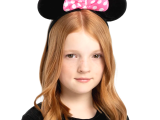 Pembe Fiyonklu Minnie Mouse Tacı 