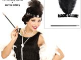 Retro Charliston Aksesuar Seti – Gatsby Kostüm Seti