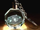 Gezegenler Temalı Renk Değiştiren Kristal Anahtarlık