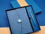 Promosyon Defter Kalem Seti Mavi Renk