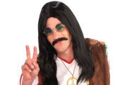 Uzun Barış Manço Peruğu ve Bıyığı