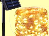 Güneş Enerjili 200 LED Dış Mekan Aydınlatma Şeridi