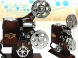 Film Makinesi Tasarımlı Müzik Kutusu