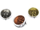 Metal Ayasofya Kabartmalı El Aynası 