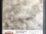 DecoHandy  Pvc Duvar Karosu 30x30cm 4'lü Paket - Mermer Desenli Siyah 0,36m2