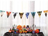 Cadılar Bayramı Halloween Flama Bayrak Banner Süs 8 li