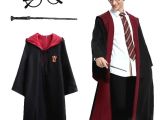 Harry Potter Gryffindor Kapşonlu Çocuk Kostüm Seti 9-10 Yaş